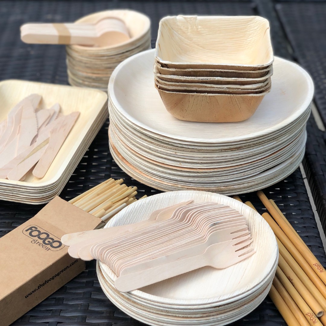Fight plastic pollution with eco-friendly disposable dishes - FOOGO Green